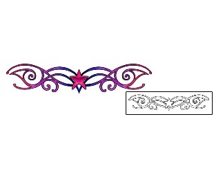 Star Tattoo Specific Body Parts tattoo | AAF-00487