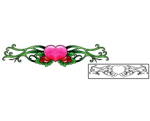 Rose Tattoo Specific Body Parts tattoo | AAF-00492