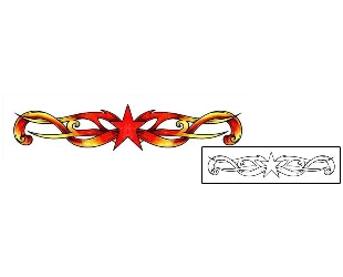 Star Tattoo Specific Body Parts tattoo | AAF-00496