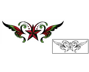 Wings Tattoo Specific Body Parts tattoo | AAF-00497