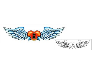 Wings Tattoo Specific Body Parts tattoo | AAF-00500