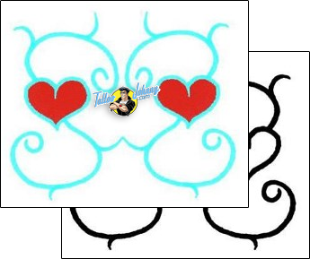 Decorative Tattoo heart-tattoos-andrea-ale-aaf-00533