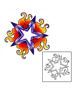 Fire – Flames Tattoo Miscellaneous tattoo | AAF-00542