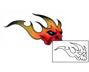 Scary Tattoo Tattoo Styles tattoo | AAF-00579