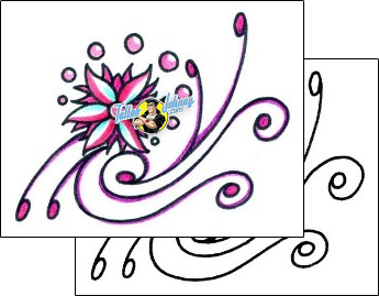 Flower Tattoo plant-life-flowers-tattoos-andrea-ale-aaf-00589