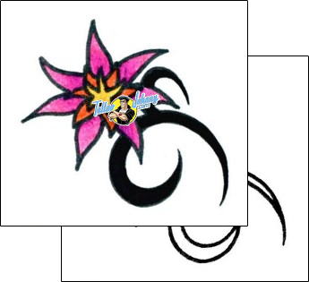 Flower Tattoo plant-life-flowers-tattoos-andrea-ale-aaf-00603