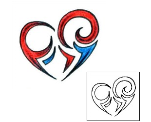 Heart Tattoo Tattoo Styles tattoo | AAF-00604