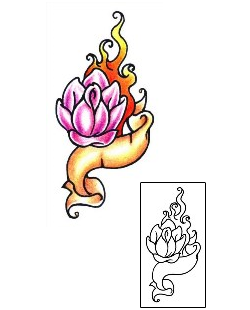 Flower Tattoo Miscellaneous tattoo | AAF-00623