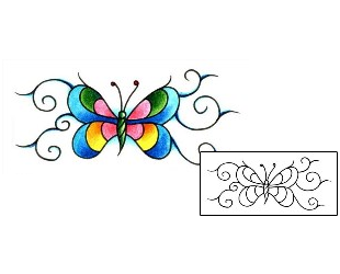 Butterfly Tattoo Insects tattoo | AAF-00626