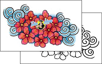 Flower Tattoo plant-life-flowers-tattoos-andrea-ale-aaf-00712