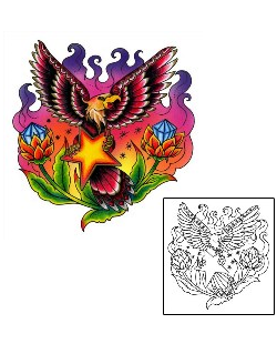 Fire – Flames Tattoo Miscellaneous tattoo | AAF-00747