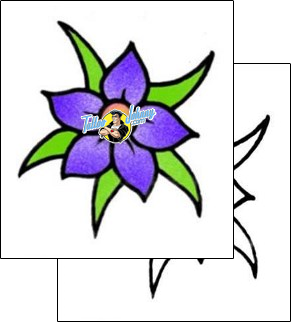 Flower Tattoo plant-life-flowers-tattoos-andrea-ale-aaf-00758