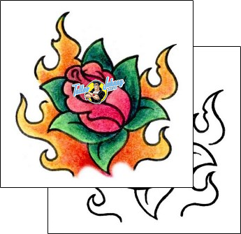 Fire – Flames Tattoo miscellaneous-fire-tattoos-andrea-ale-aaf-00781