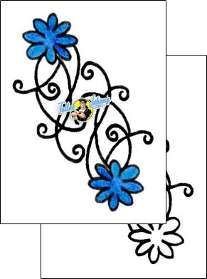 Flower Tattoo plant-life-flowers-tattoos-andrea-ale-aaf-00783