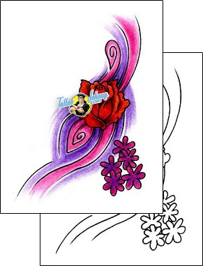 Flower Tattoo plant-life-flowers-tattoos-andrea-ale-aaf-00788