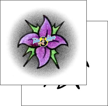 Flower Tattoo plant-life-flowers-tattoos-andrea-ale-aaf-00796