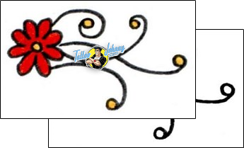 Flower Tattoo plant-life-flowers-tattoos-andrea-ale-aaf-00798