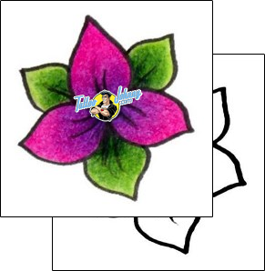 Flower Tattoo plant-life-flowers-tattoos-andrea-ale-aaf-00821