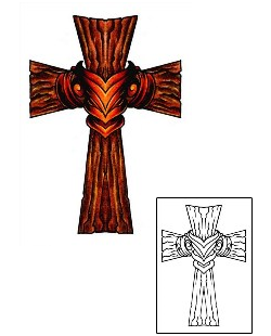 Cross Tattoo Religious & Spiritual tattoo | AAF-00824