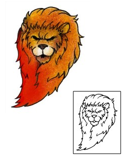 Lion Tattoo Animal tattoo | AAF-00870