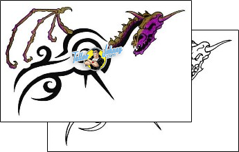 Monster Tattoo fantasy-tattoos-andrea-ale-aaf-00873