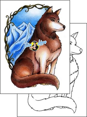 Wolf Tattoo aaf-00929