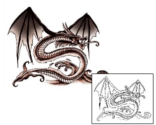 Dragon Tattoo Mythology tattoo | AAF-00935