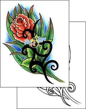 Flower Tattoo plant-life-flowers-tattoos-andrea-ale-aaf-00937