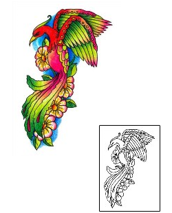 Phoenix Tattoo Plant Life tattoo | AAF-00941