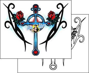 Flower Tattoo plant-life-flowers-tattoos-andrea-ale-aaf-00954