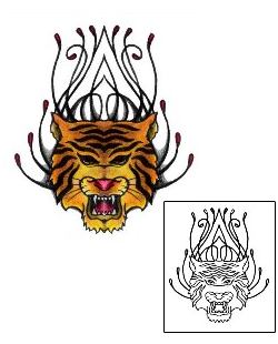 Tiger Tattoo Animal tattoo | AAF-00958