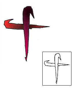 Cross Tattoo Religious & Spiritual tattoo | AAF-00994