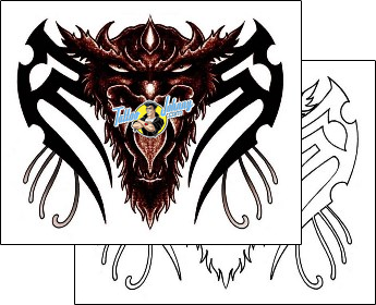 Monster Tattoo fantasy-tattoos-andrea-ale-aaf-00995