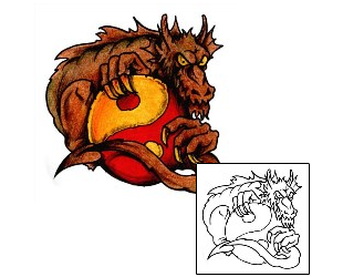 Dragon Tattoo Mythology tattoo | AAF-01012