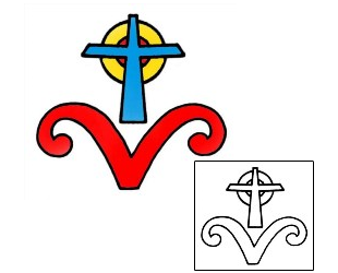 Christian Tattoo Religious & Spiritual tattoo | AAF-01013