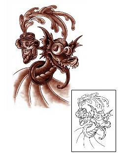Funny Tattoo Mythology tattoo | AAF-01014