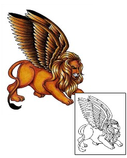 Lion Tattoo Animal tattoo | AAF-01019