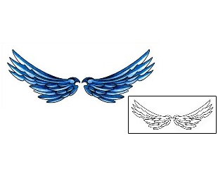 Wings Tattoo For Women tattoo | AAF-01021
