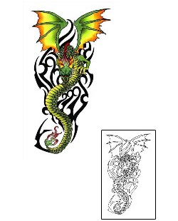 Dragon Tattoo Tattoo Styles tattoo | AAF-01047