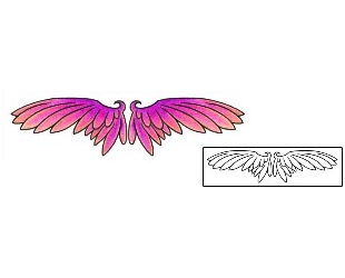 Wings Tattoo For Women tattoo | AAF-01078
