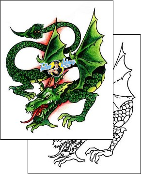 Monster Tattoo fantasy-tattoos-andrea-ale-aaf-01079