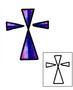 Cross Tattoo Religious & Spiritual tattoo | AAF-01114