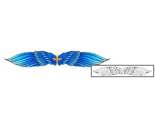 Wings Tattoo For Women tattoo | AAF-01117