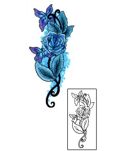 Rose Tattoo Plant Life tattoo | AAF-01162