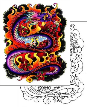 Monster Tattoo fantasy-tattoos-andrea-ale-aaf-01169