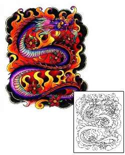 Dragon Tattoo Mythology tattoo | AAF-01169