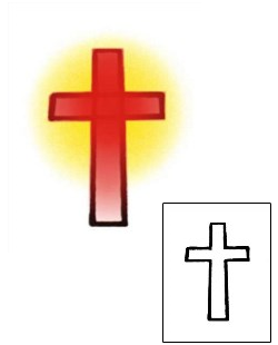 Cross Tattoo Religious & Spiritual tattoo | AAF-01179
