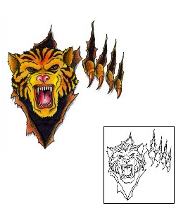 Tiger Tattoo Animal tattoo | AAF-01198