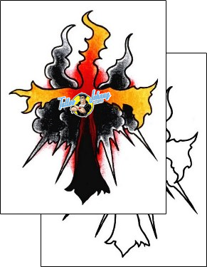 Fire – Flames Tattoo miscellaneous-fire-tattoos-andrea-ale-aaf-01207