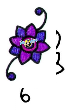 Flower Tattoo plant-life-flowers-tattoos-andrea-ale-aaf-01245